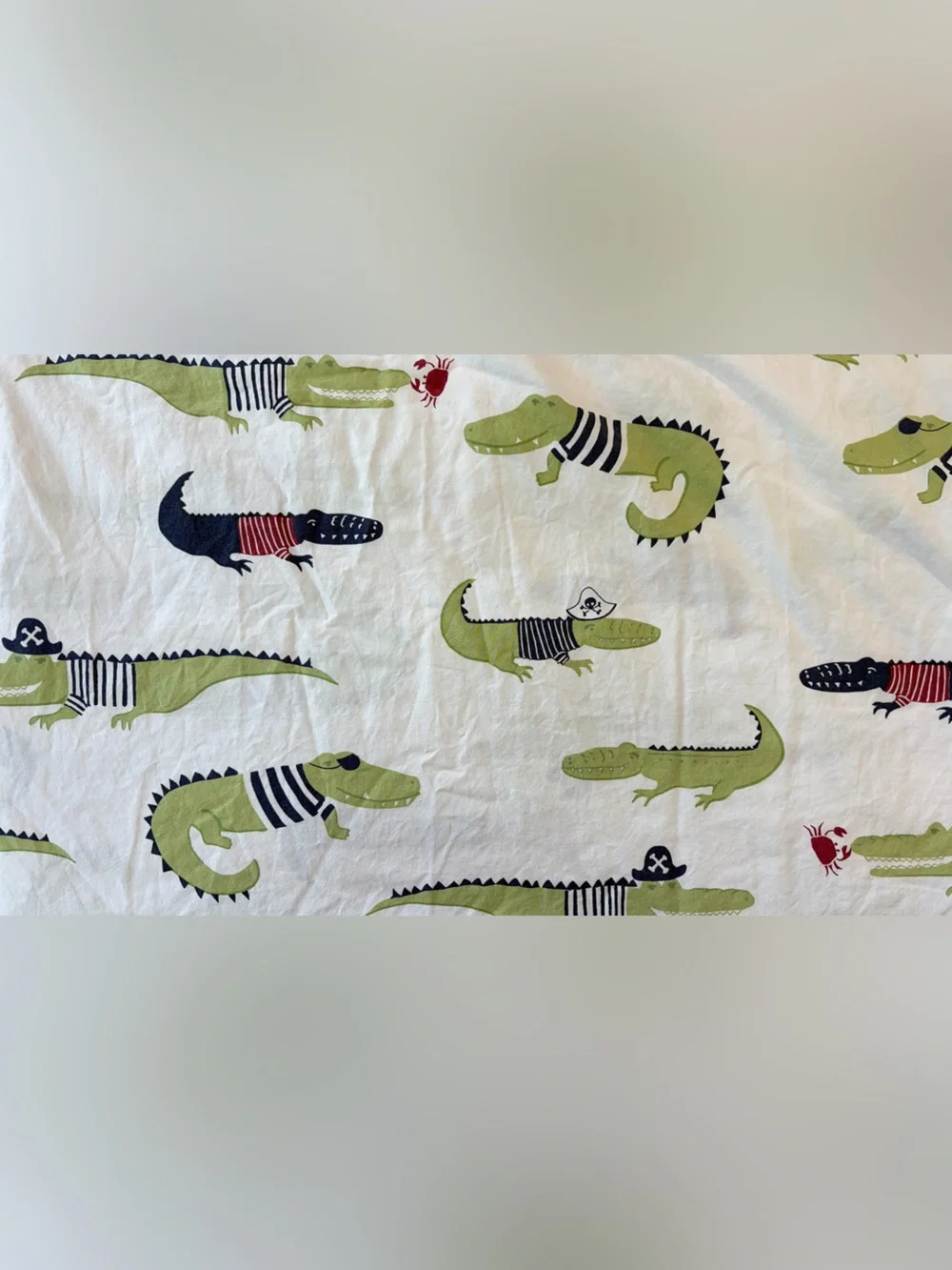 Pirate Alligator Fitted & Loose Sheets